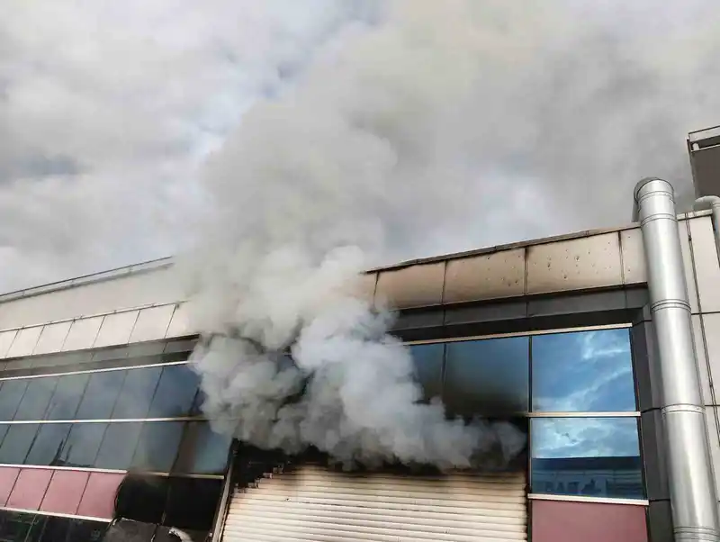 Ankara’da OSB’de yangın
