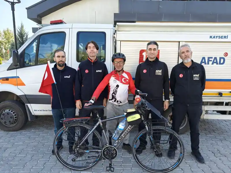 6 Şubat’ı pedallayarak hatırlıyor