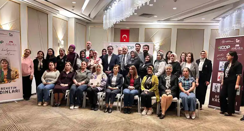 Ankara Kalkınma Ajansı ve KOOP Market arasında ‘Bereketin Kadınları’ işbirliği protokolü imzalandı
