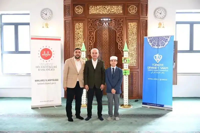 Kur’an Kursları Arası Hafızlık Yarışması Türkiye Finali Kırklareli’nde yapıldı
