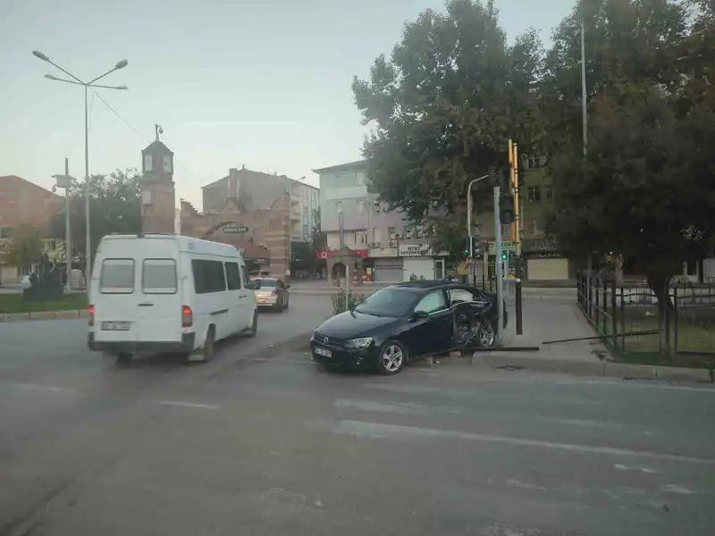 Elazığ’da trafik kazası: 1 yaralı
