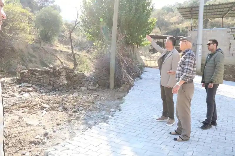 Yenipazar’da belediye ekiplerinden hummalı çalışma
