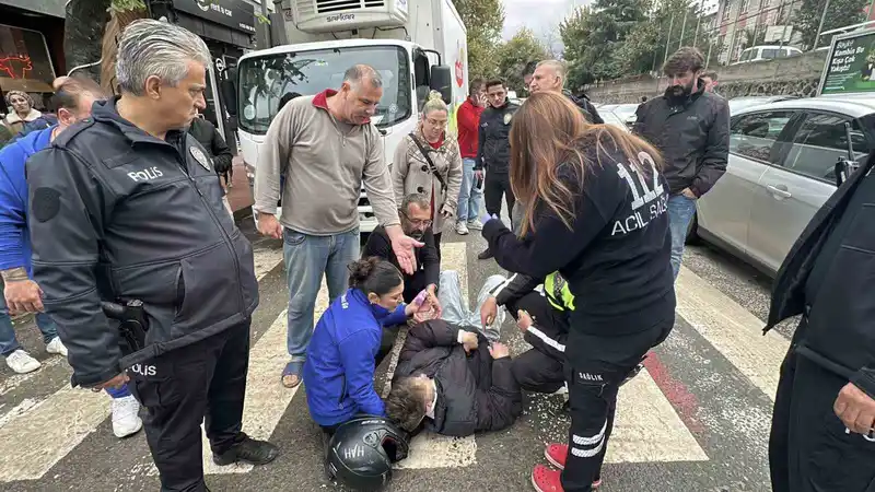 Lise öğrencisi kazada yaralandı
