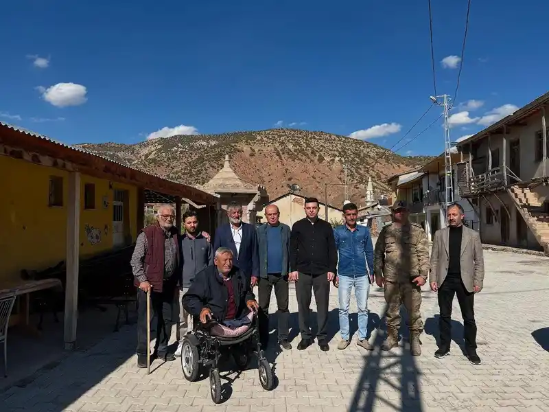 İliç Kaymakamı Sirkeci, köylerde incelemelerde bulundu

