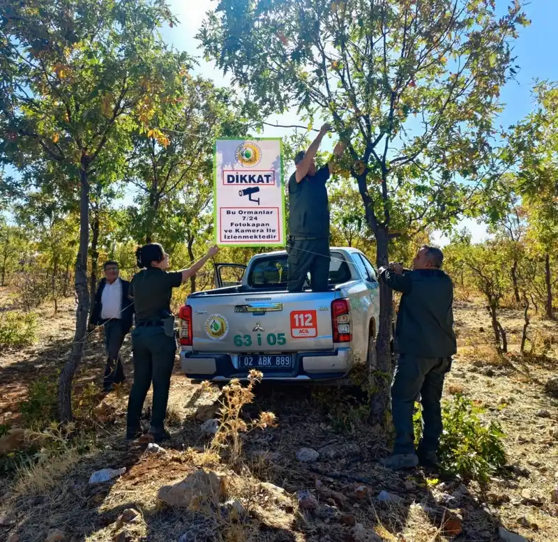 Gölbaşı ormanlarında yasa dışı faaliyetlere yapay zeka destekli fotokapanla önlem

