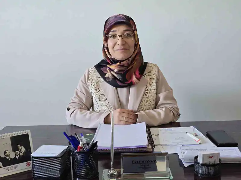 Erkeklere yakıştırılan muhtarlık mesleğinin, Yozgat’taki iki kadın temsilcisinden biri
