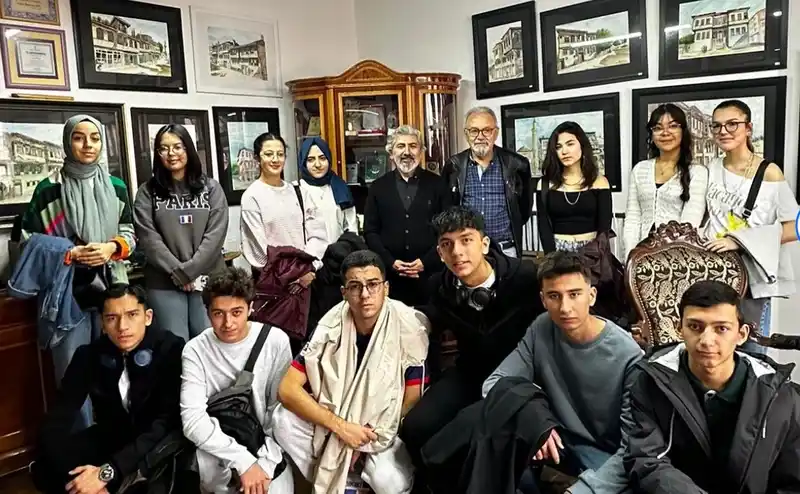 Fen lisesi öğrencileri, Kütahya’nın kültürel mirasını yerinde keşfetti
