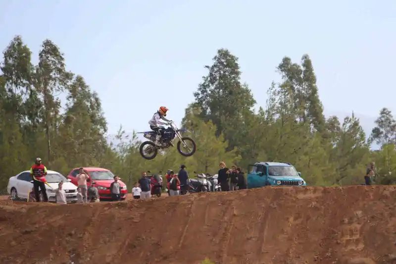 Fethiye’de motokros heyecanı
