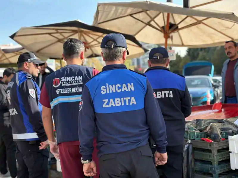 Balık tezgahlarına zabıta ekipleri tarafından sıkı denetim
