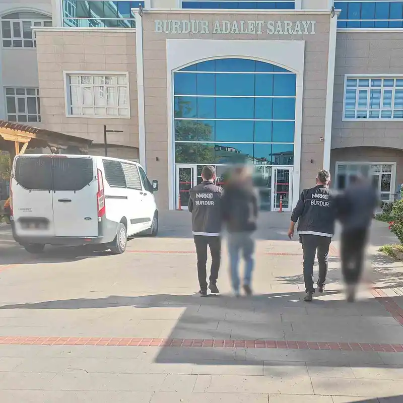 Burdur’da uyuşturucu operasyonu: 2 tutuklama
