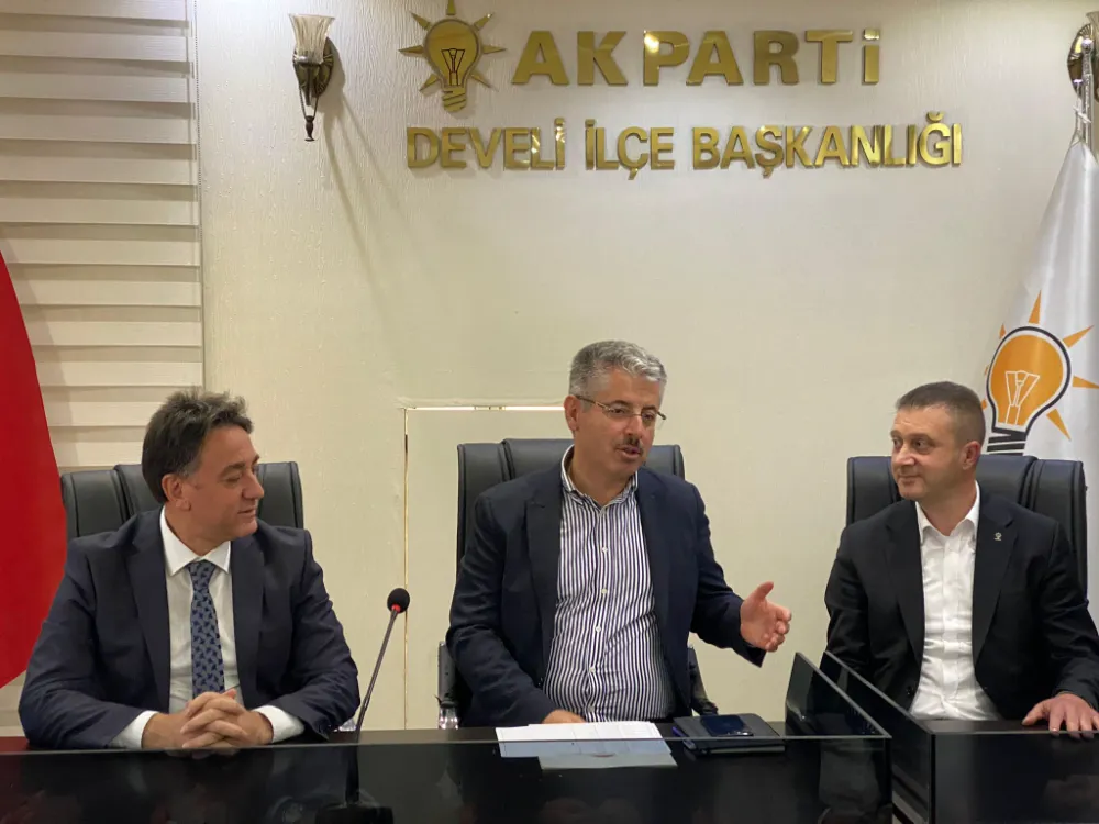 Yeni ilçe başkanlarına ilk destek: Çopuroğlu’ndan hayırlı olsun ziyareti