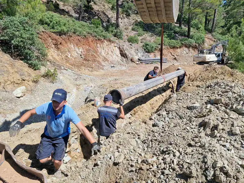 MUSKİ, Bodrum’da günlük 40 arızaya müdahale ediyor
