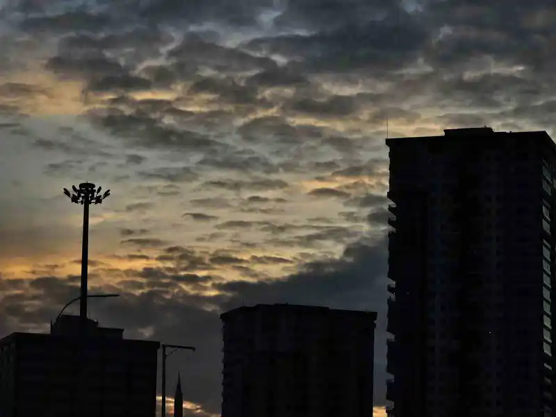 Elazığ’da gün batımı görsel şölen sundu
