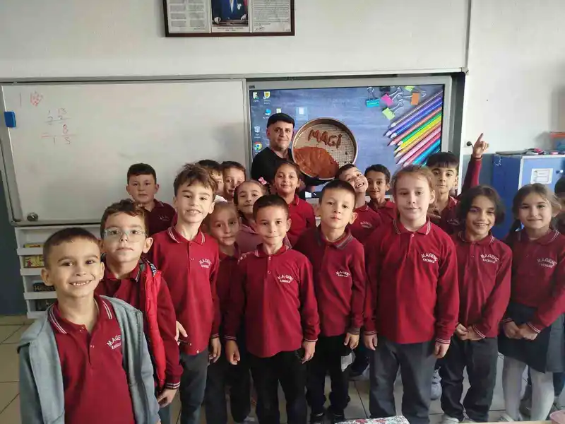 Mehmet Ahmet Genç İlkokulu’ndan öğrencilere çiğköfte sürprizi
