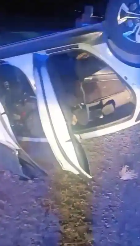 Siirt’te otomobil takla attı: 2 yaralı
