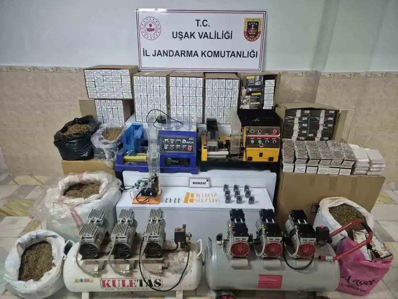 Jandarmadan uyuşturucu ve kaçak sigara operasyonu
