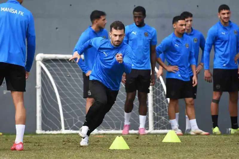 Manisa FK, Sarıyerspor maçının hazırlıklarını sürdürdü
