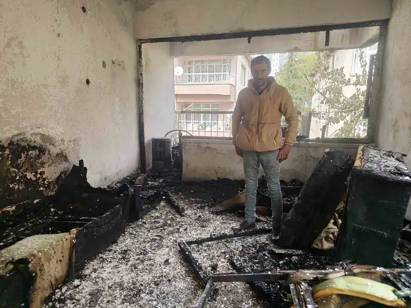 İHA’nın haberi ses getirdi, belediye evi yanan aileye sahip çıktı
