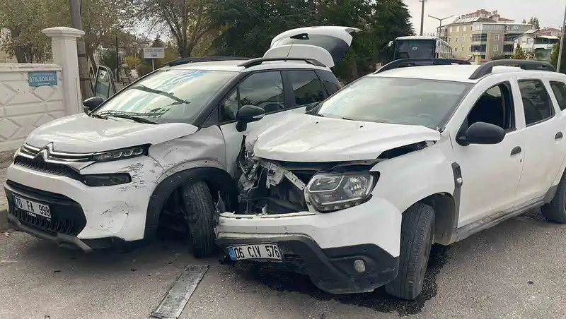 Karaman’da cipler çarpıştı: 1 yaralı
