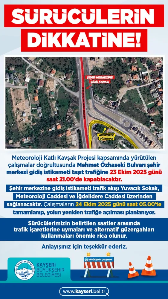 Sürücülerin Dikkatine !