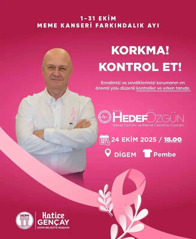 Meme kanseri farkındalık etkinliği düzenlenecek
