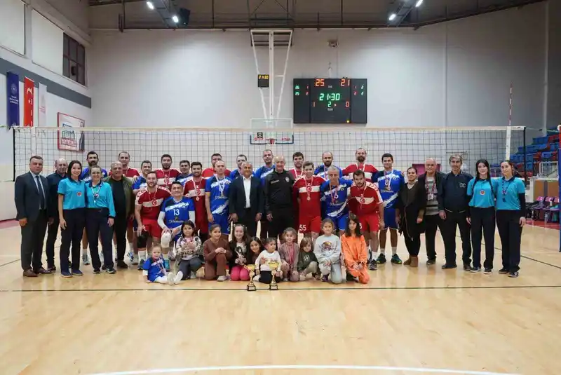 Kamu spor oyunları’nda voleybol heyecanı sona erdi
