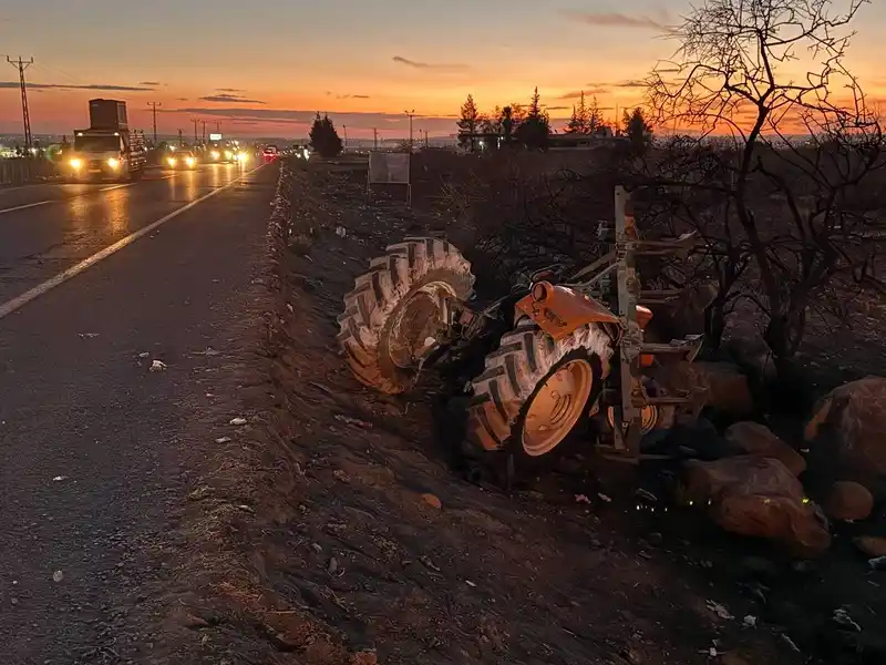 Şanlıurfa’da traktör devrildi: 2 ağır yaralı
