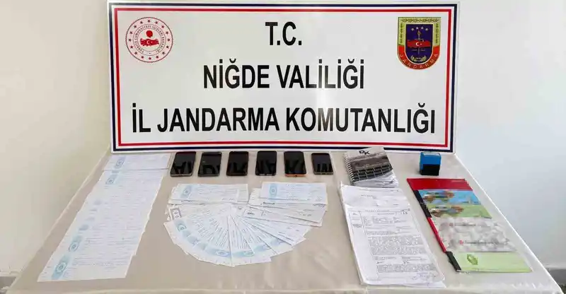 Niğde’de tefecilik operasyonu: 4 şüpheli yakalandı
