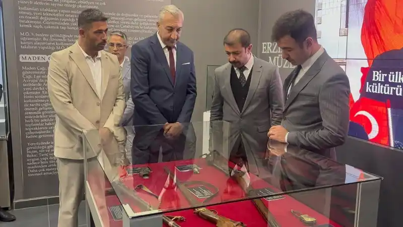 Geçmişin izleri gün yüzüne çıktı: Erzincan’da 20. Yüzyıl Savaş Aletleri Sergisi
