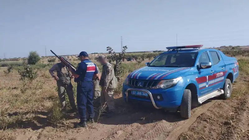 Jandarmadan av yasağına uymayan şahsa işlem
