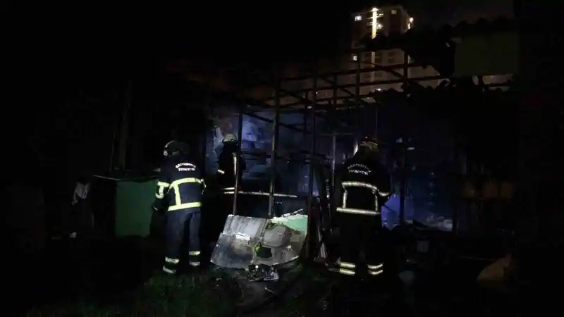 Kastamonu’da iş yerinde çıkan yangın büyümeden söndürüldü
