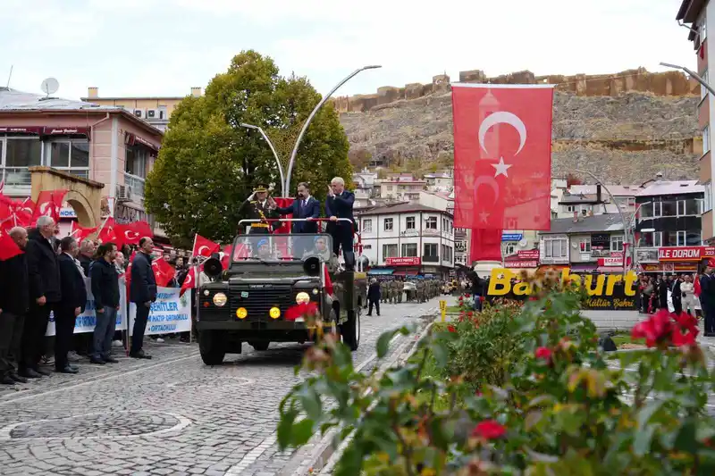 Bayburt’ta 29 Ekim Cumhuriyet Bayramı törenle kutlandı
