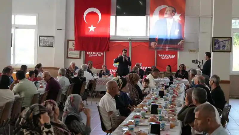 Tarsus’ta şehit aileleri onuruna anlamlı buluşma
