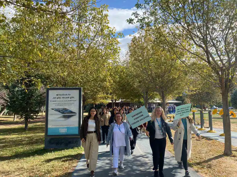 ’Dünya Yürüyüş Günü’ etkinliği gerçekleştirildi
