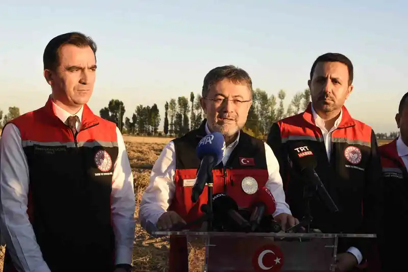 Tarım ve Orman Bakanı Yumaklı: 