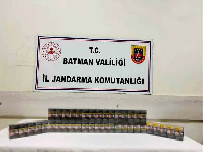 Batman’da kaçakçılık operasyonları
