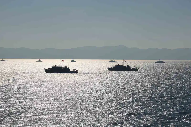 Saros’ta nefes kesen tatbikat
