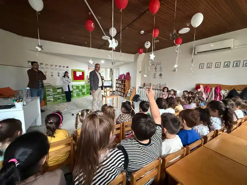 Minik öğrencilere tasarruf ve tutumluluk eğitimi verildi
