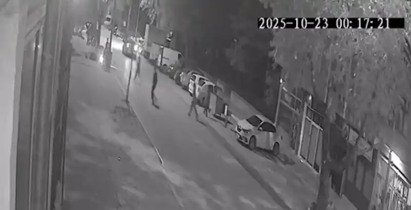 Cinayet gibi kaza kamerada
