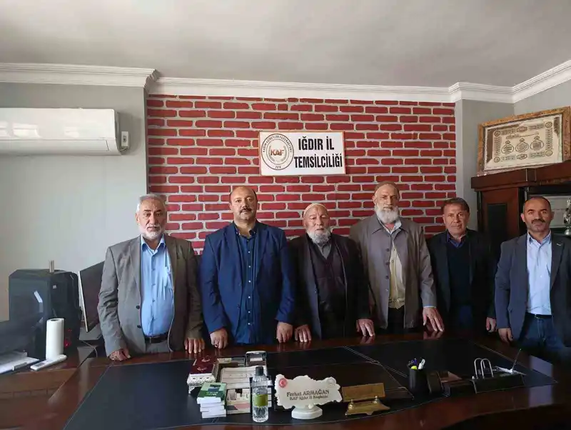 Iğdır’daki aşiret liderleri ve kanat önderlerinden İsrail’e tepki
