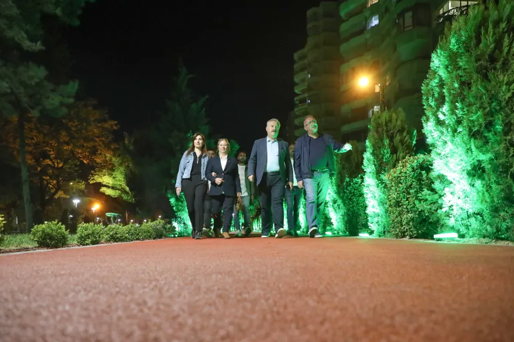 Alparslan Parkı’nın ikinci kısmı yenilendi