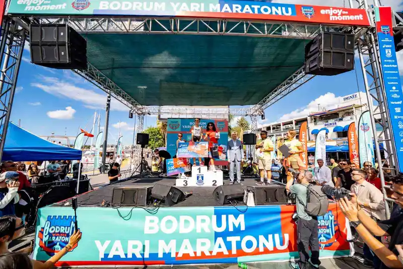 Bodrum’da yarı maraton heyecanı yaşandı

