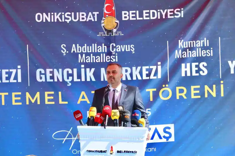 Onikişubat’ta bir günde 4 dev yatırımın temeli atıldı
