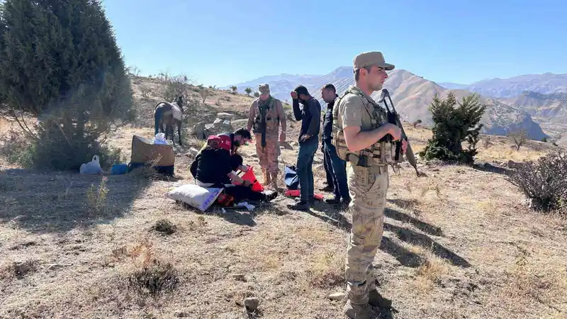 Şırnak’ta attan düşen kadın yaralandı
