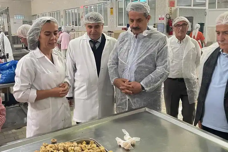 Faruk Çelik’ten Kardelen Kestane Şekeri’ne ziyaret
