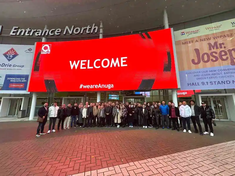 DTO, 53 kişilik heyetle Almanya Anuga 2025 Gıda Fuarında
