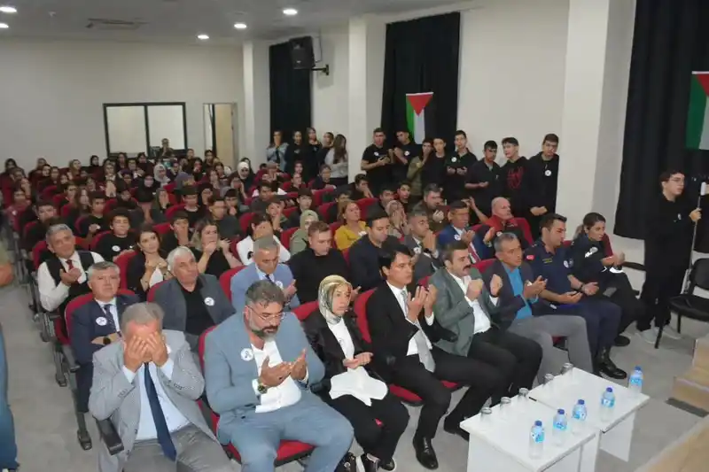 Köyceğiz’de Filistin farkındalık etkinliği düzenlendi

