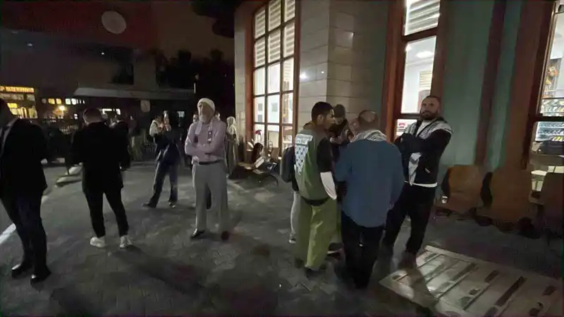 Sumud Filosu aktivistleri sağlık kontrolü için Adli Tıp Kurumuna getirildi
