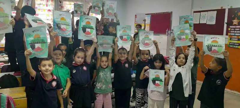 Gercüş’te Gazze için farkındalık etkinliği
