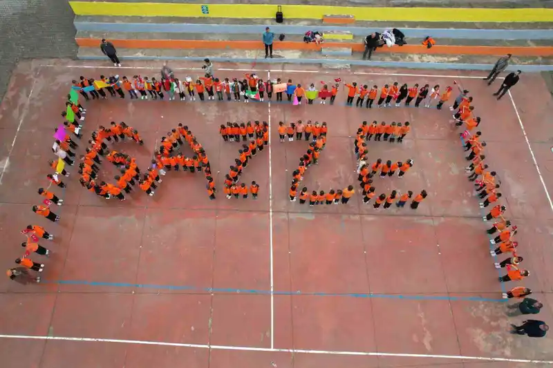 Sındırgı’da miniklerden Gazze’ye anlamlı destek
